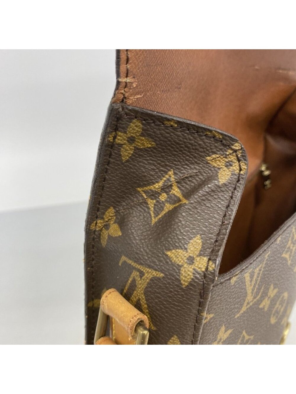 Louis Vuitton Shoulder Bag Monogram Saint Cloud GM Brown - Picture 10 of 10
